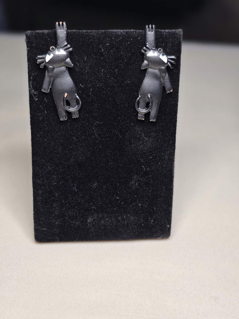 🌟3 for $18!🌟 Playful Black Cat Dangle Earrings